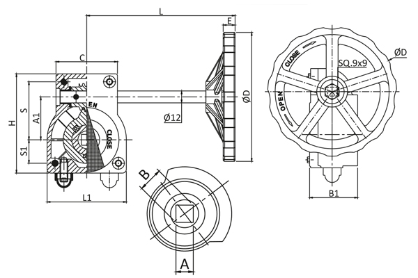 hand wheel operated gear gearbox price hand wheel operated gear gearbox price