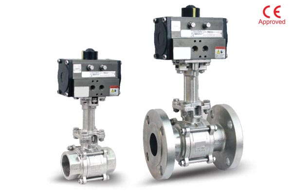 3PC Design Extended Shaft Floating Ball Valve 3PC Design Extended Shaft Floating Ball Valve