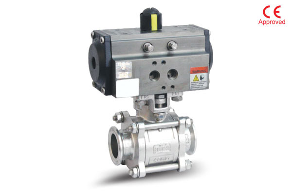 3 Piece Design Triclover End Ball Valve in India 3 Piece Design Triclover End Ball Valve in India