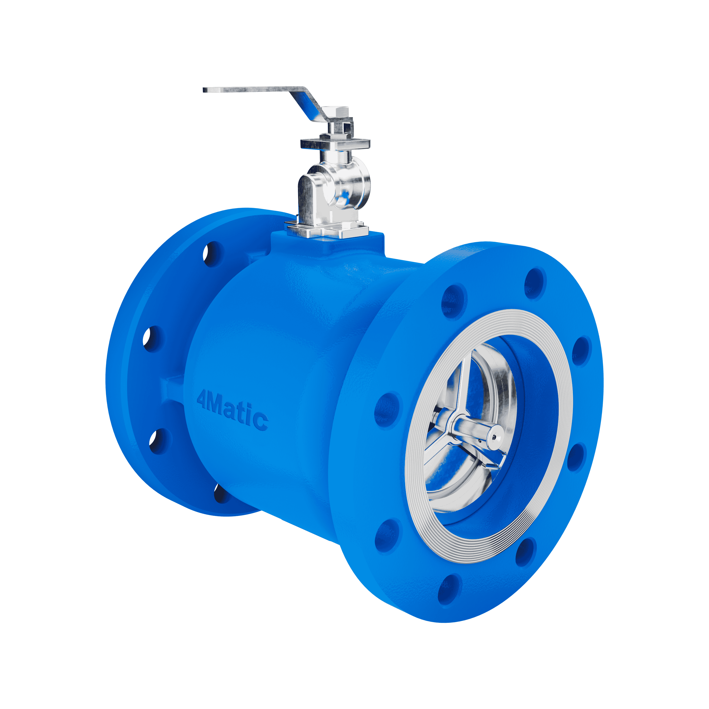 handle operated control valve 1