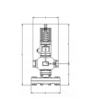 DIMENSIONS--Screwed-End DIMENSIONS- Screwed End