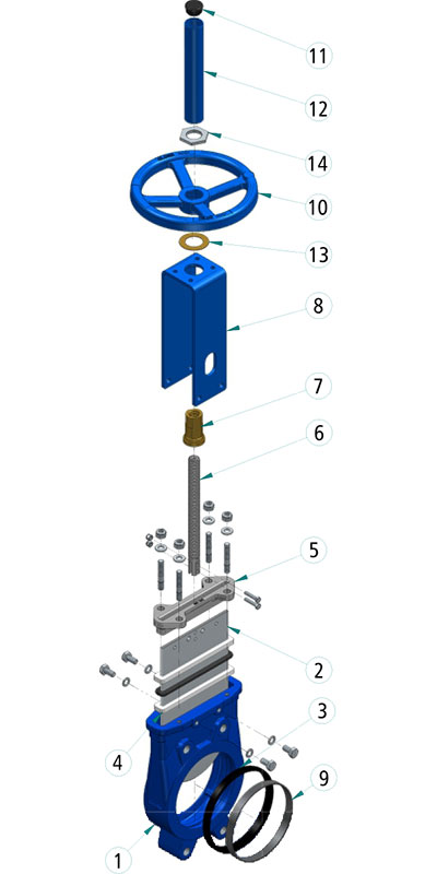 Knife_Gate_Valves-1 knife gate valve parts manufacturer