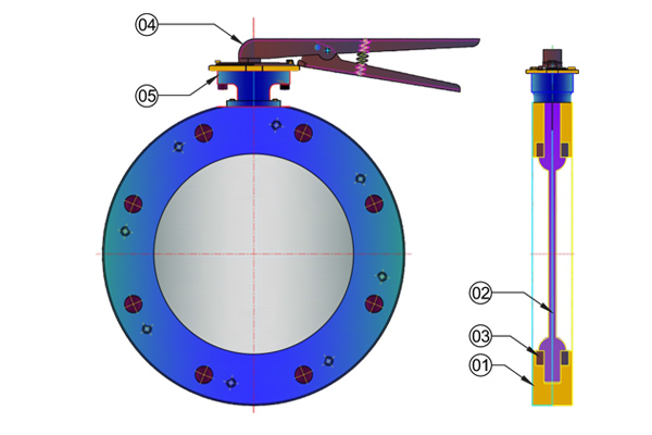 Pharma Series Butterfly Valve Manufacturer of Pharma Series Butterfly Valve India