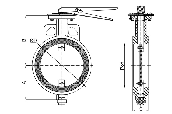 Wafer Type Damper Valve 4