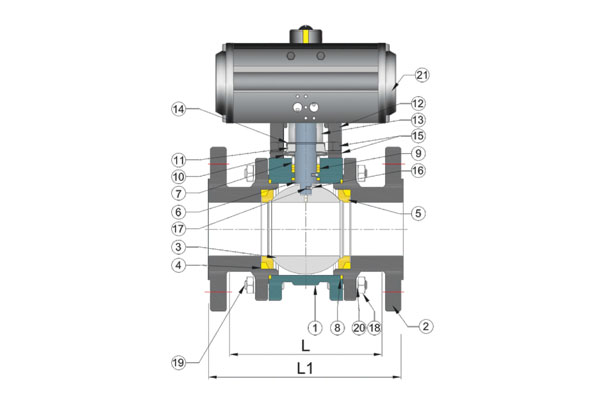 3Pc.Design Metal to Metal Floating Ball Valve 3Pc.Design Metal to Metal Floating Ball Valve