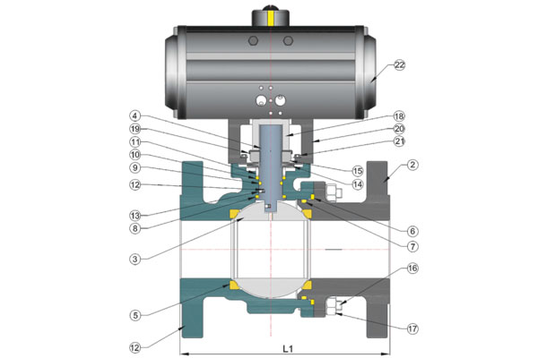 2Pc. Design Floating Ball Valve PG12 2Pc. Design Floating Ball Valve PG12