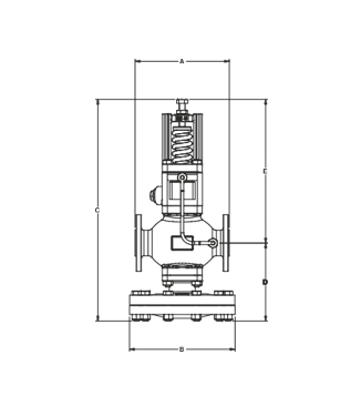 DIMENSIONS--Flanged-End DIMENSIONS- Flanged End