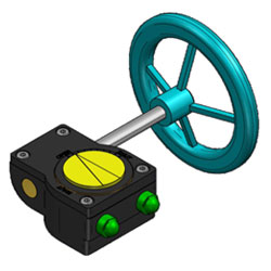 handwheel operated gearbox handwheel operated gearbox